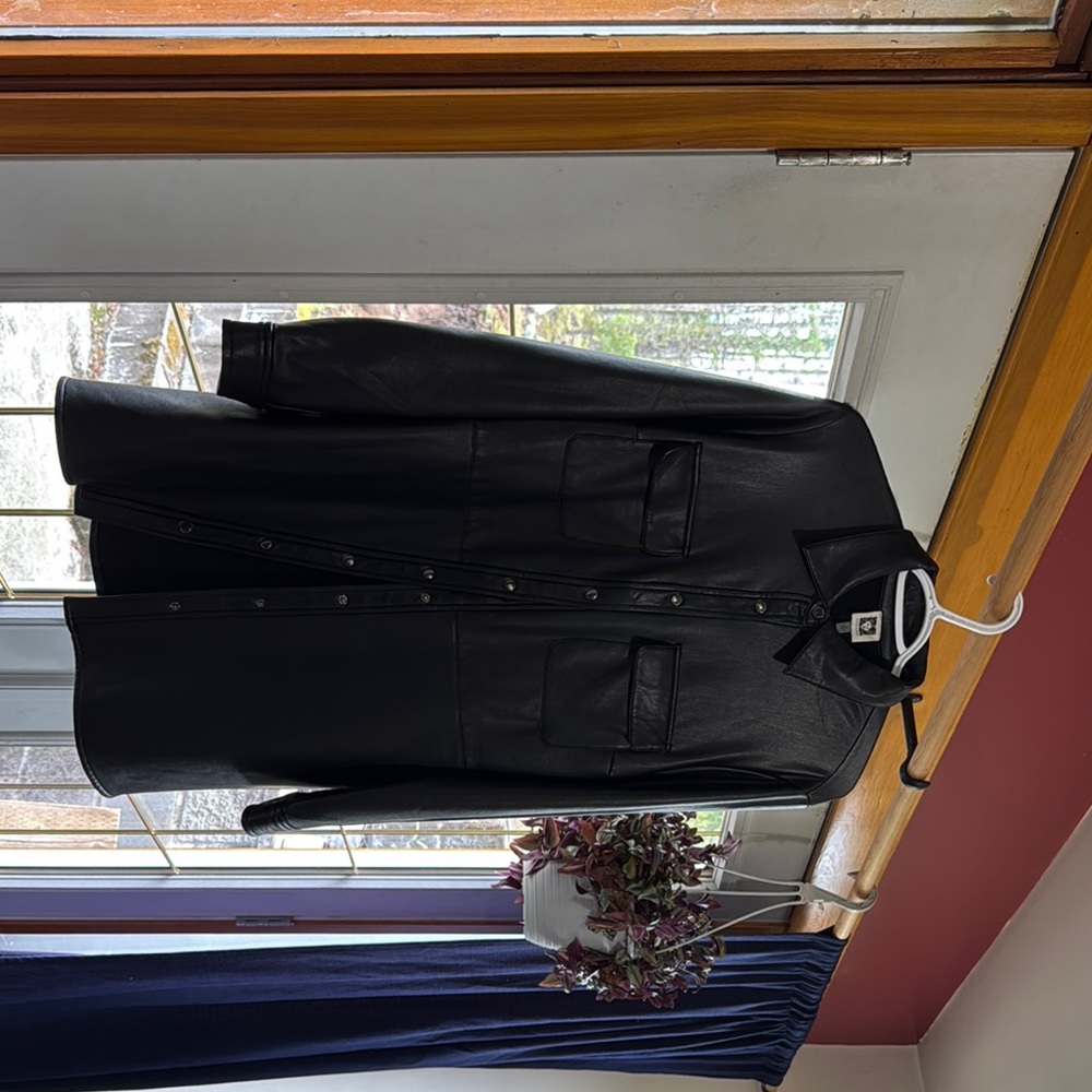 Anne Klein Black Leather Jacket